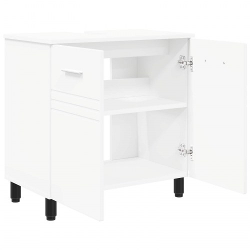 Badeværelse Vaskeskab Hvid 60 x 35 x 60 cm Konstrueret træ