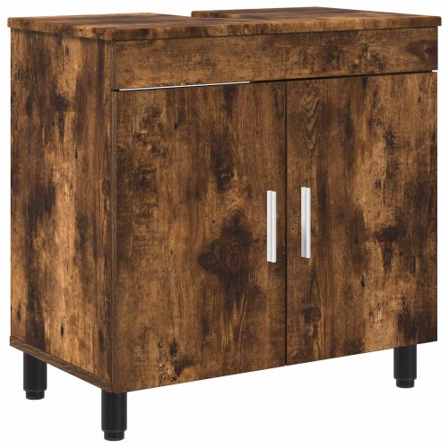 Badeværelse Vaskeskab Røget eg 60 x 35 x 60 cm Konstrueret træ