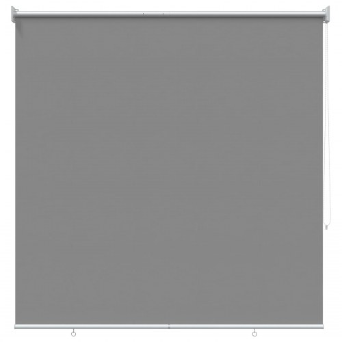 Rullegardin UV-beskyttelse Lysegrå 140 x 140 cm Polyester