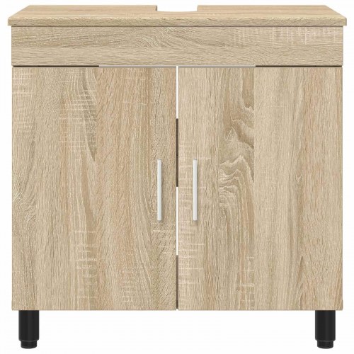 Badeværelse Vaskeskab Sonoma-eg 60 x 35 x 60 cm Konstrueret træ