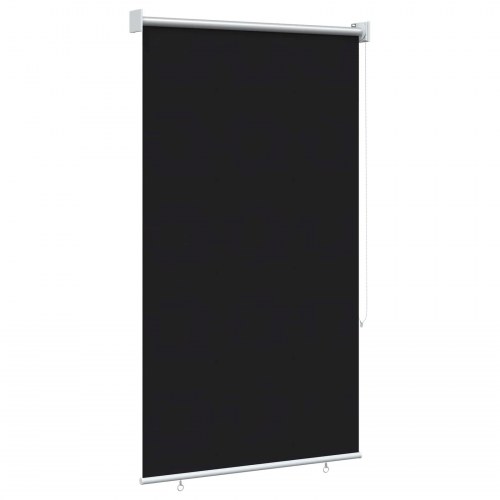 Rullegardin UV-beskyttelse Sort 60 x 230 cm Polyester