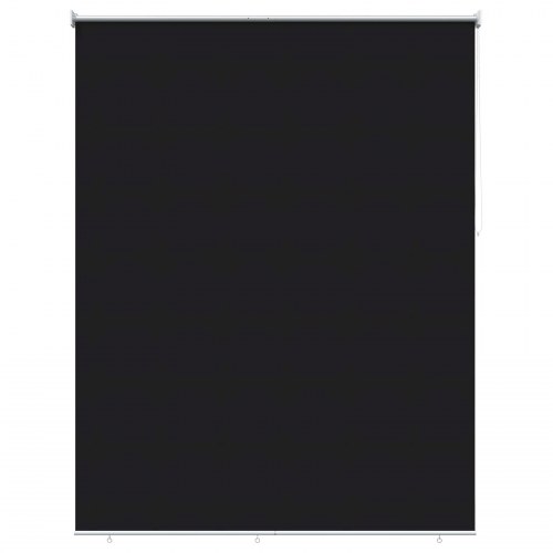 Rullegardin UV-beskyttelse Sort 200 x 140 cm Polyester