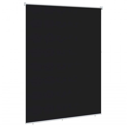 Rullegardin UV-beskyttelse Sort 180 x 140 cm Polyester