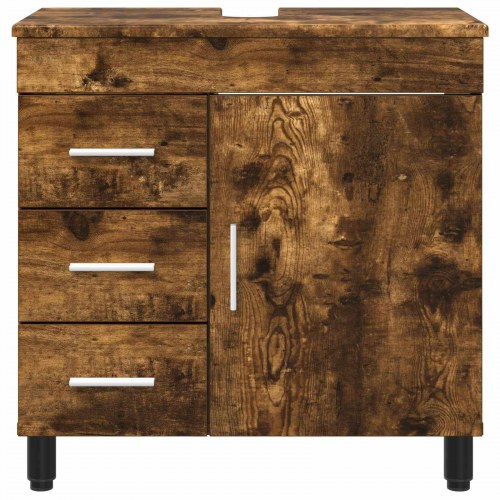 Badeværelse Vaskeskab Røget eg 60 x 35 x 60 cm Konstrueret træ