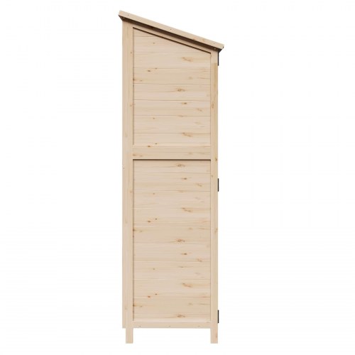Have Skur Naturfarvet 59,5 x 56 x 176,5 cm Konstrueret træ