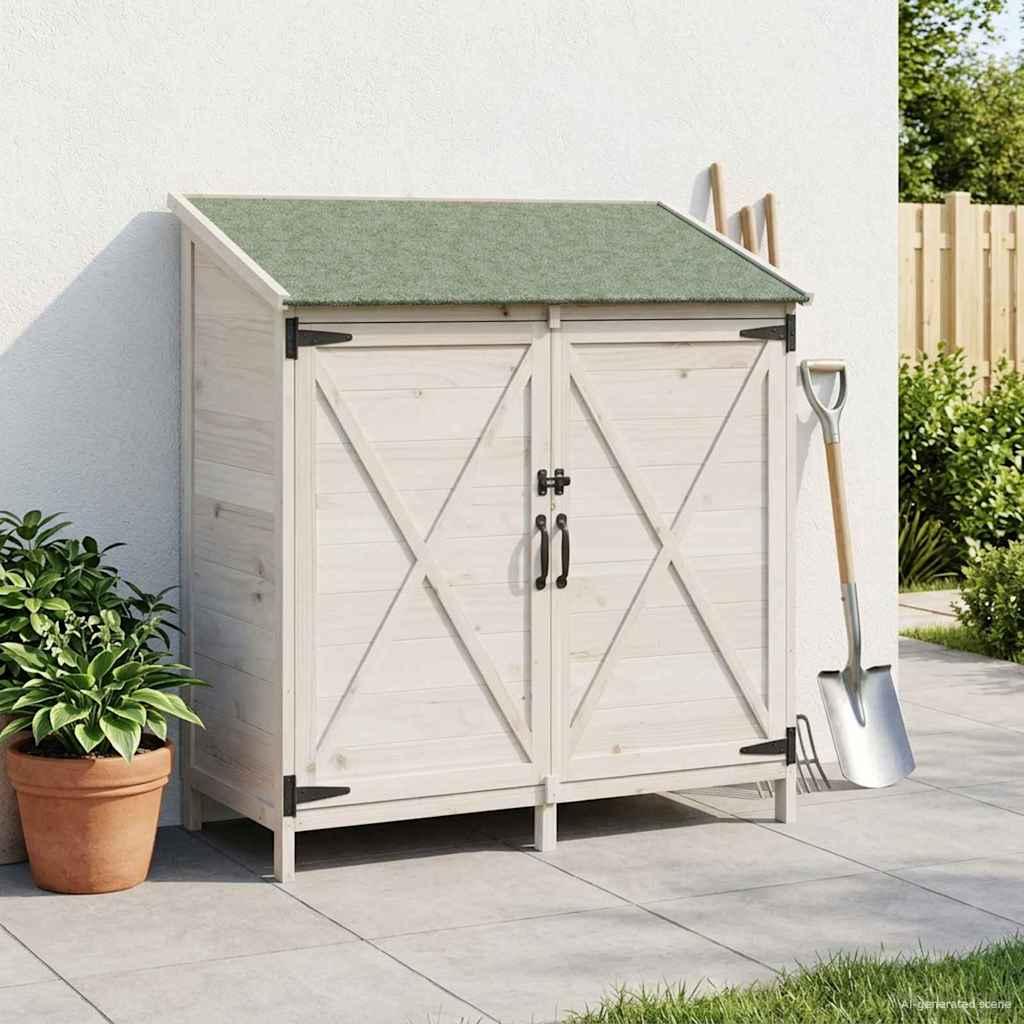 Have Skur Hvid 106 x 56 x 113,5 cm Konstrueret træ