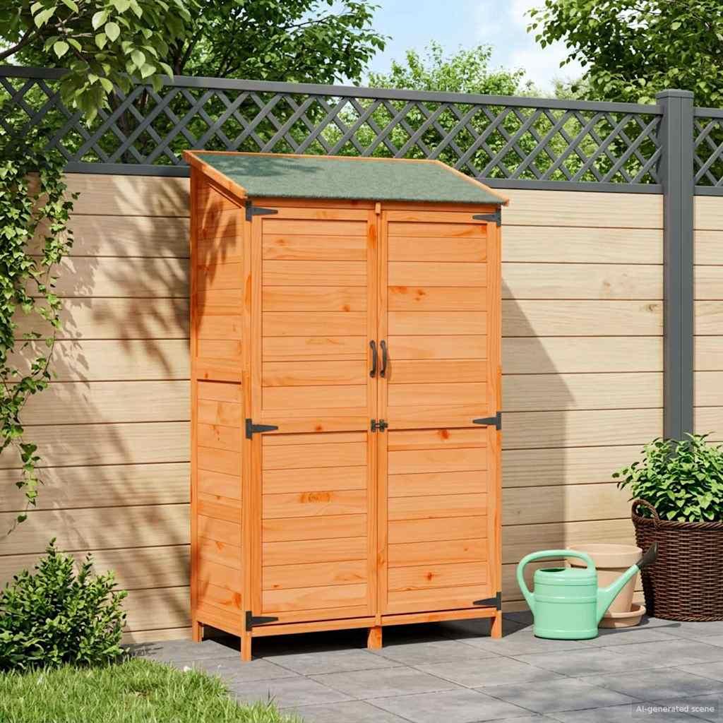 Have Skur Brun 106,5 x 56 x 176 cm Konstrueret træ billede