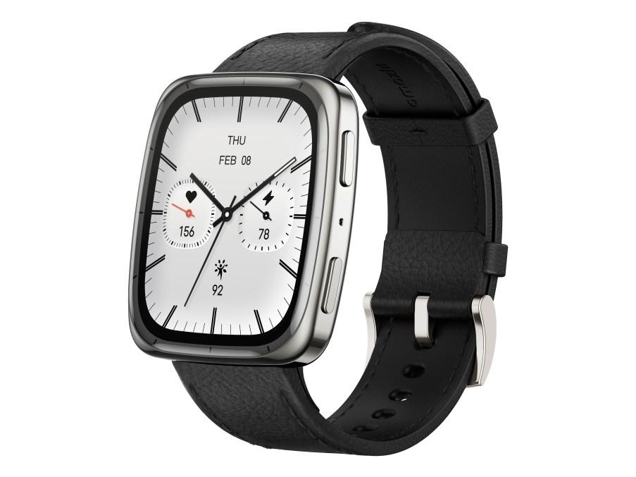 Amazfit Active 2 Square smartwatch - sort billede