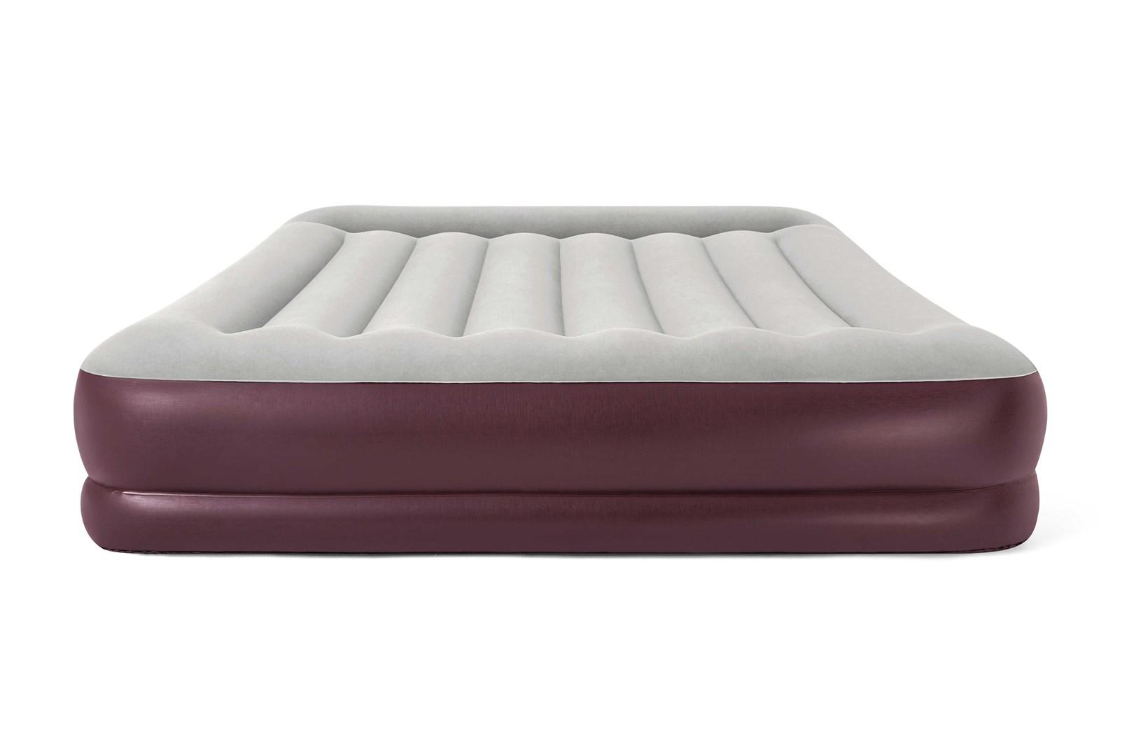 Bestway 67699 luftmadras - dobbeltseng, grå/bronze, queen size billede