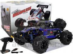 Maisto RC offroad-bil 1:18 - Blå billede