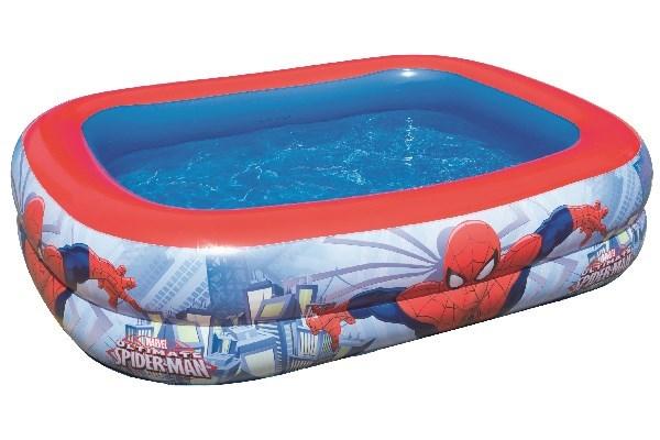 Bestway Spider-Man oppustelig pool - 200 × 146 × 48 cm billede