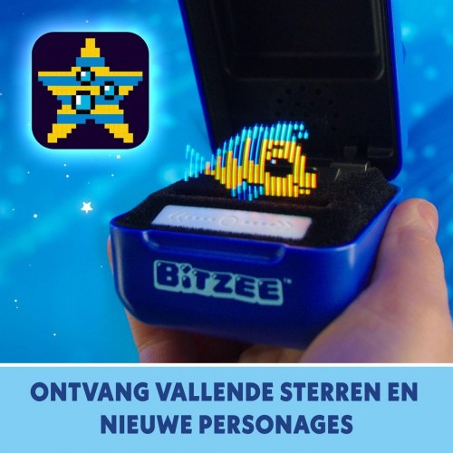 SPIN MASTER Bitzee Disney - interaktivt digitalt kæledyr med 30 figurer - blå