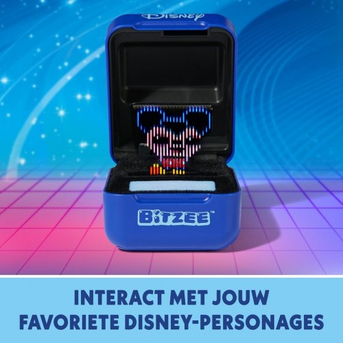 SPIN MASTER Bitzee Disney - interaktivt digitalt kæledyr med 30 figurer - blå