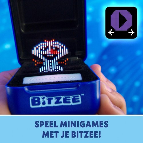 SPIN MASTER Bitzee Disney - interaktivt digitalt kæledyr med 30 figurer - blå