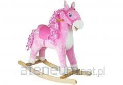 Gyngende hest - pink 74 cm (model 2255) billede