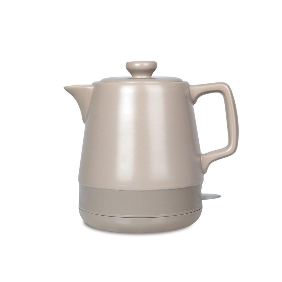 Maestro MR-071 elkedel 1,0 l - beige keramisk, 360° billede