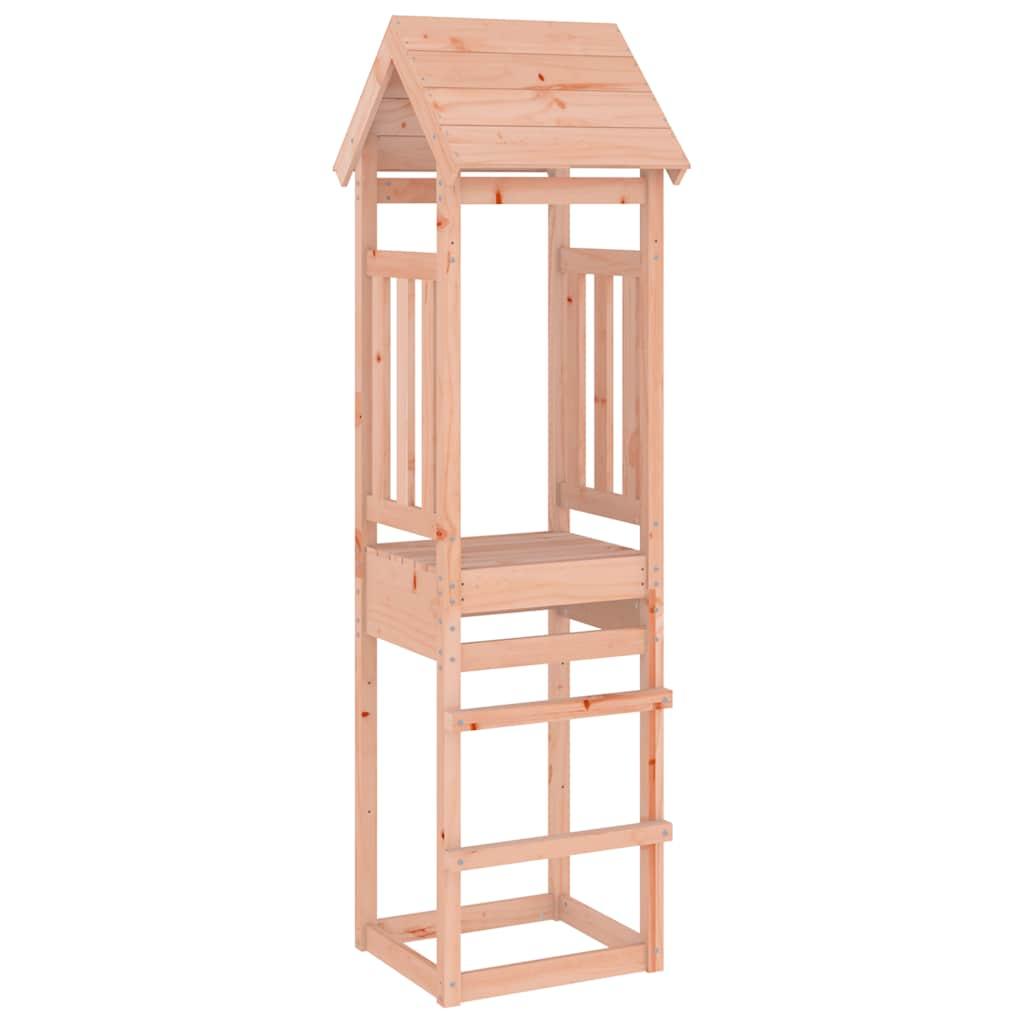 Legetårn 52,5x46,5x206,5 cm massivt douglasgran billede