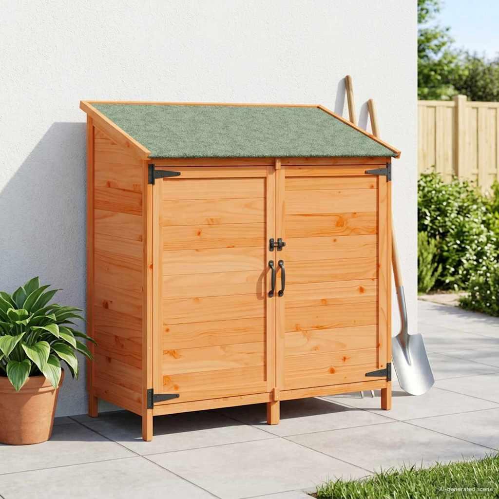 Have Skur Brun 106,5 x 56 x 113,5 cm Konstrueret træ billede