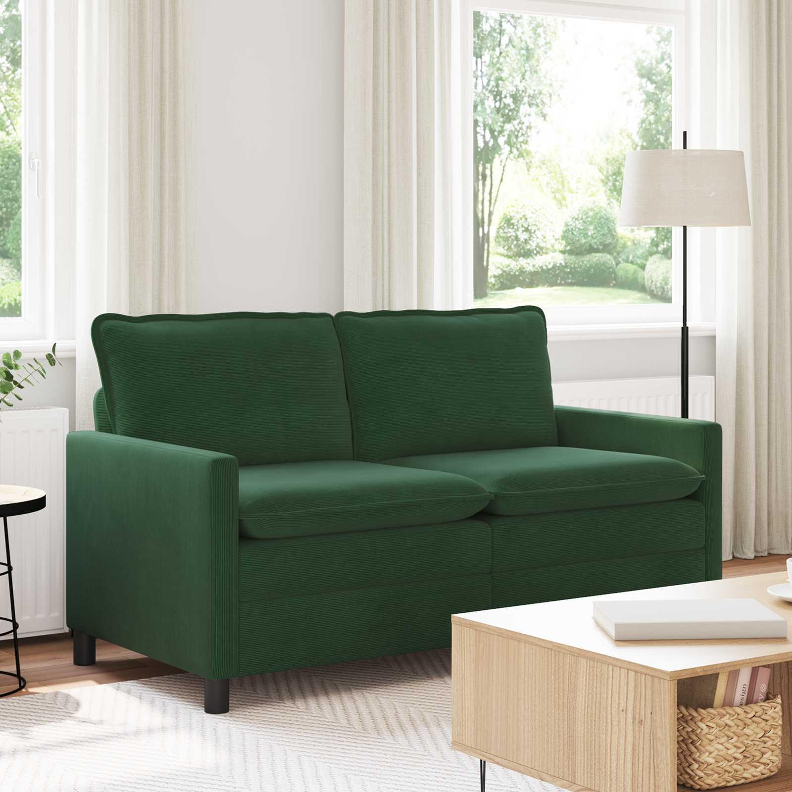 Sofa Jungle Grøn 156 x 81 x 87,5 cm Stof billede