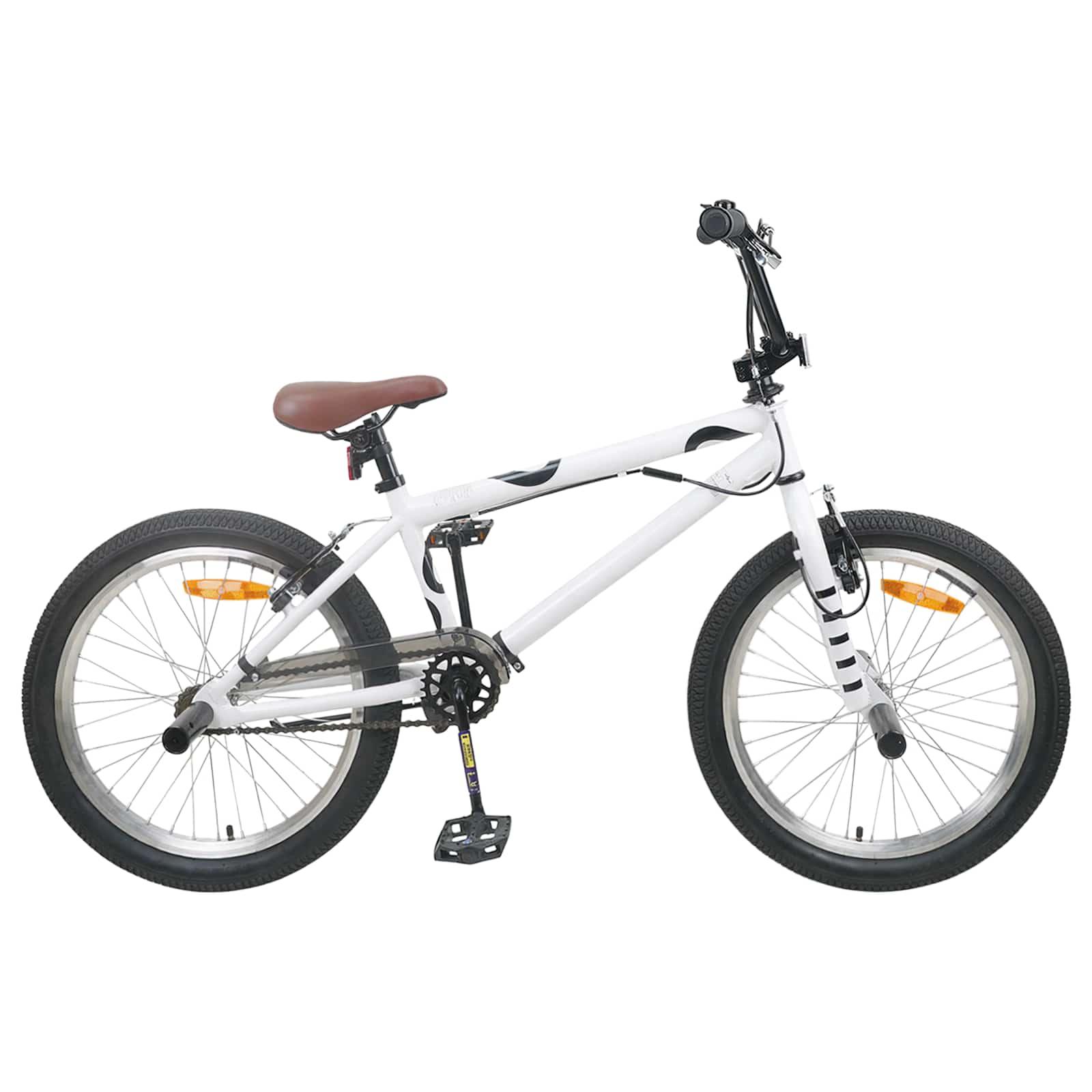 BMX Cykel 20 tommer for over 9 år gammel Hvid billede