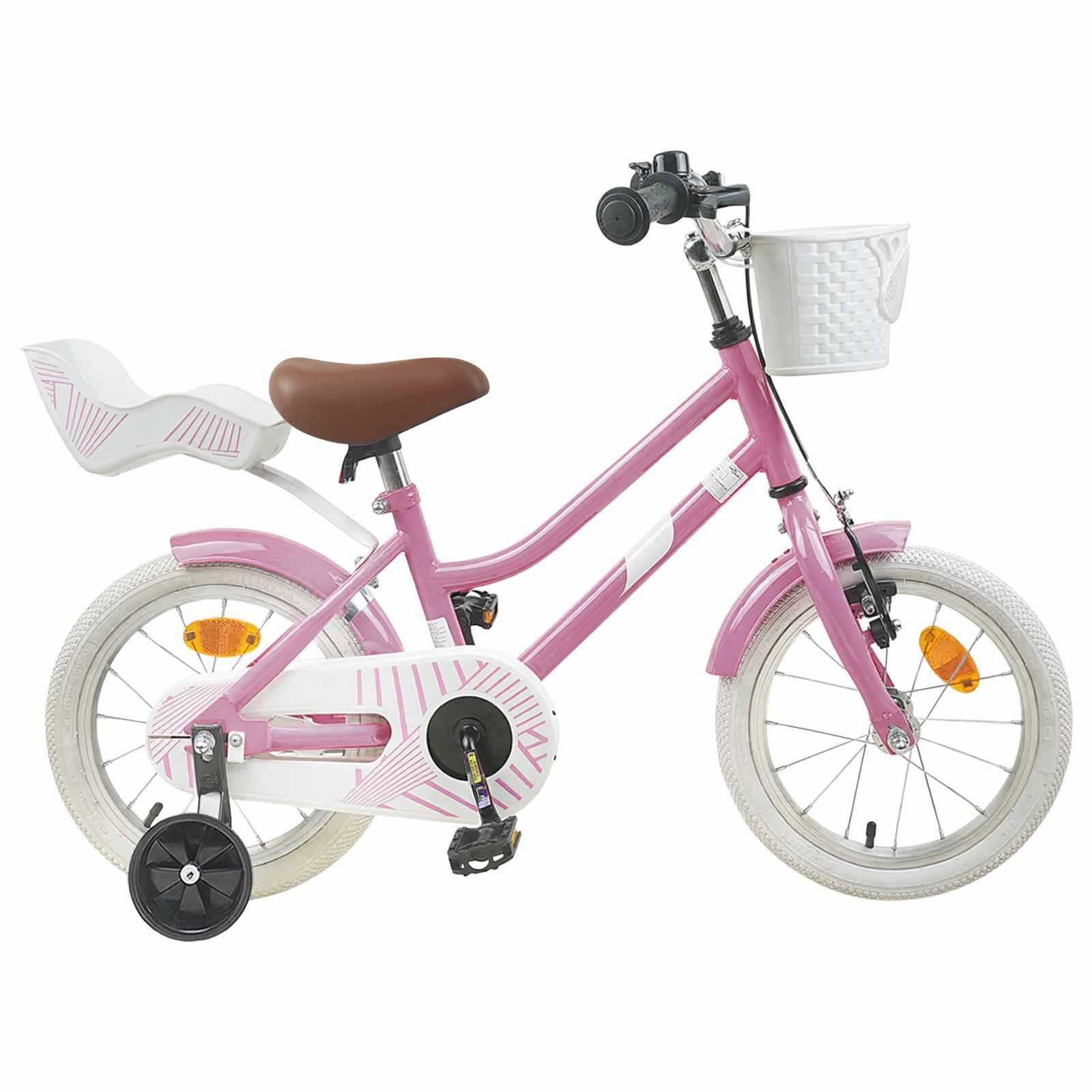 Børnecykel 12 tommer til 2-4 år gamle Lys pink billede