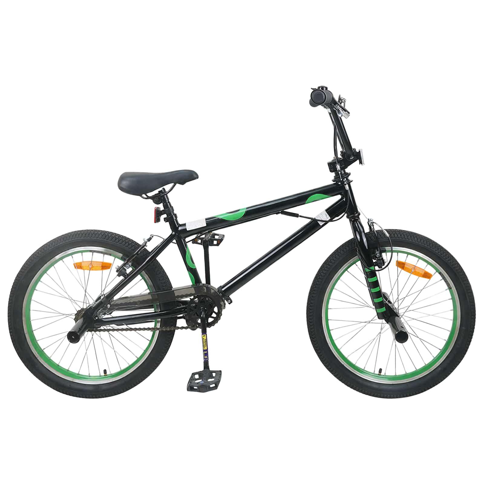 BMX Cykel 20 tommer for over 9 år gammel Sort billede
