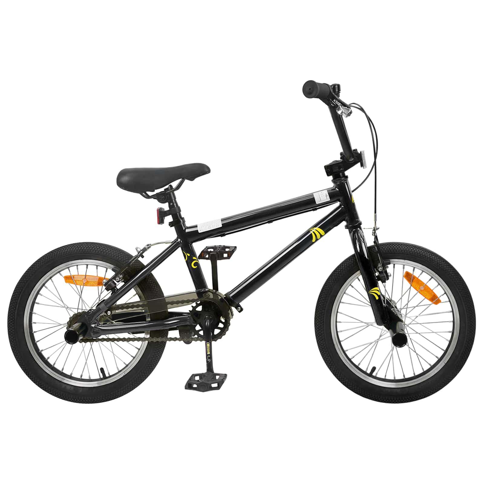 BMX Cykel 20 tommer for over 9 år gammel Sort billede