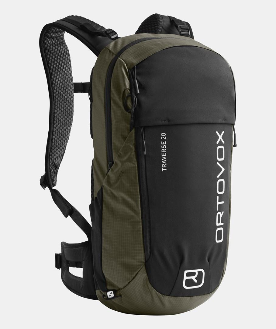 ORTOVOX Traverse 20 - vandrerygsæk 20 l, sort/grøn billede