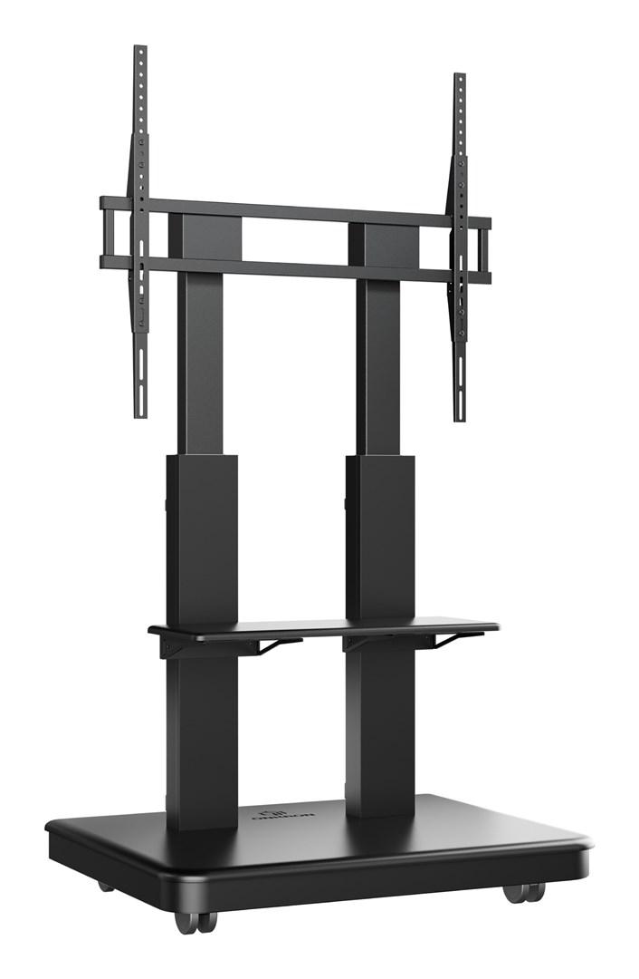 ONKRON TS2811E motoriseret gulvstander til skærm 50-120" - sort billede