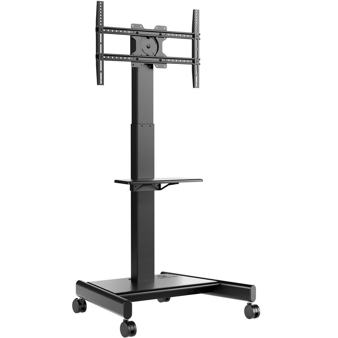ONKRON TS1552E motoriseret TV-gulvstander 43-75" - sort billede