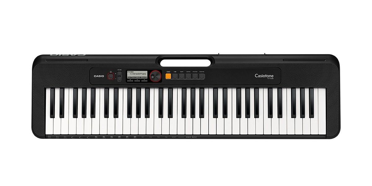 Casio Casiotone CT-S200 keyboard 61 tangenter - sort/hvid, USB og MIDI billede