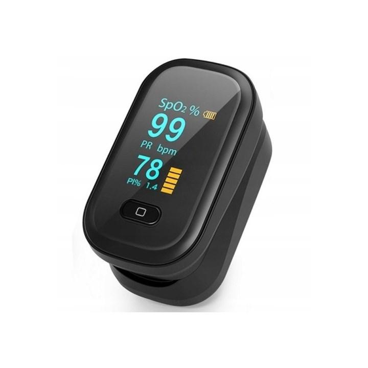 Oromed ORO-OXIMETER Black pulsoximeter - OLED, sort billede