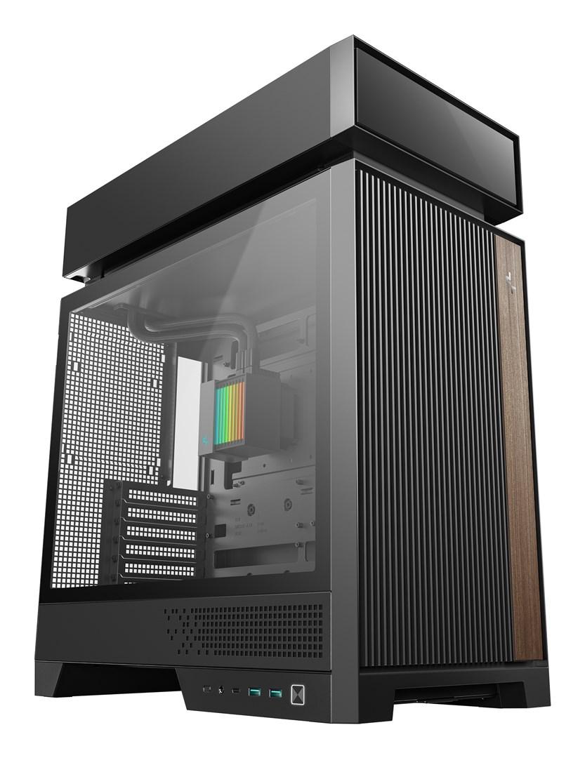 DeepCool CL6600 midi-tower kabinet - sort