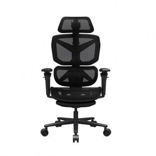 COUGAR Terminator Air - universal gamerstol med mesh-sæde, sort