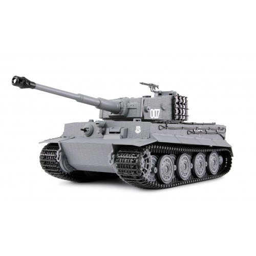 RC kampvogn Tiger 1 1:24 - elektrisk, RTR, grå