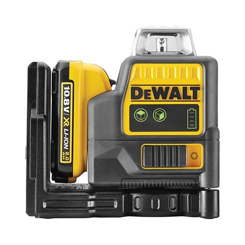 DeWALT DCE0811D1G-QW krydslinjelaser 30 m - 10,8 V Li-Ion