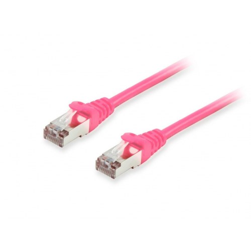 EQUIP Cat.6A S/FTP patchkabel - pink, 30 m