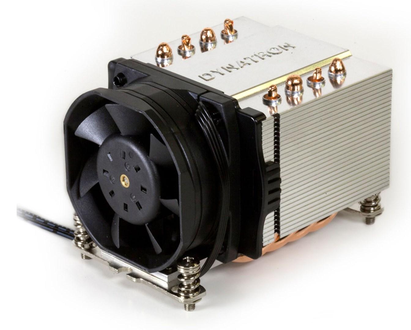 Inter-Tech Dynatron A24 CPU-køler 6 cm - sort/sølv