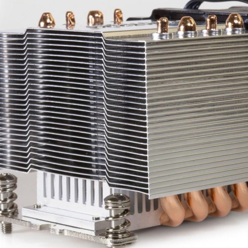 Inter-Tech Dynatron A24 CPU-køler 6 cm - sort/sølv