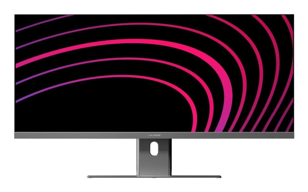 ALOGIC Edge 34" UltraWide Quad HD skærm - 3440 × 1440, grå