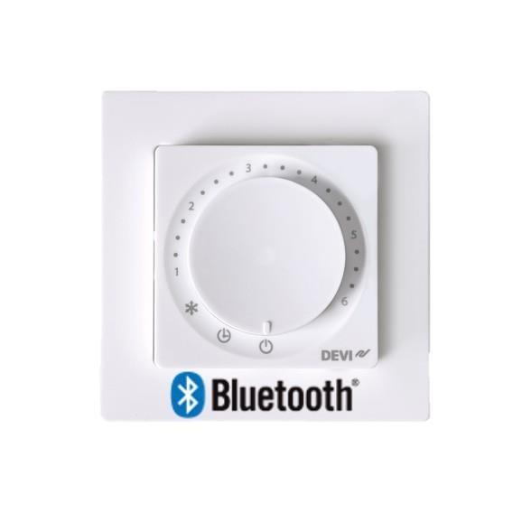 DEVI Basic termostat 140F1164 - vægmonteret med Bluetooth
