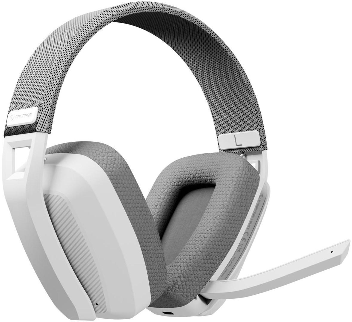 RAMPAGE BLITZ kablet headset - hvid/grå