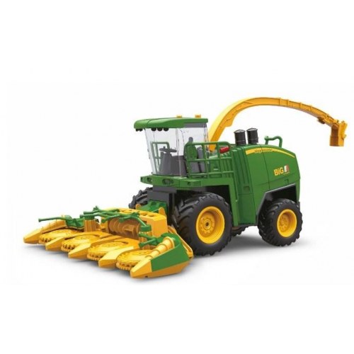 Fjernstyret majs-/foderhøster 1:24 - RC traktor med lys, 2WD, 2,4 GHz