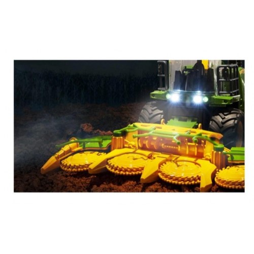 Fjernstyret majs-/foderhøster 1:24 - RC traktor med lys, 2WD, 2,4 GHz