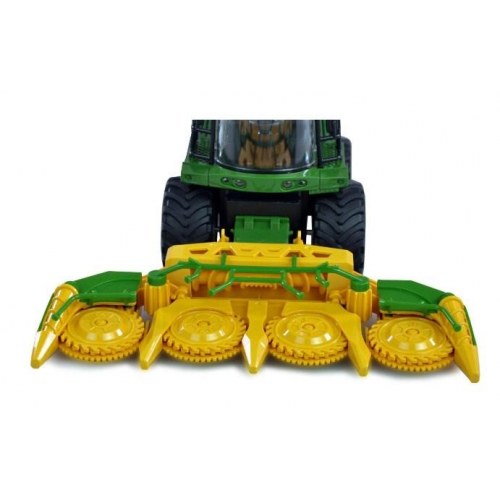 Fjernstyret majs-/foderhøster 1:24 - RC traktor med lys, 2WD, 2,4 GHz