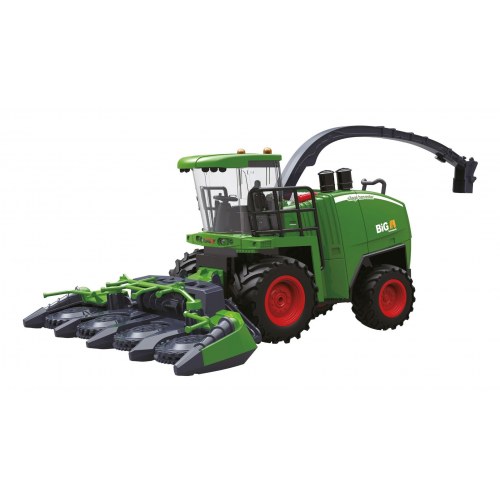 Fjernstyret majs-/foderhøster 1:24 - RC traktor med lys, 2WD, 2,4 GHz