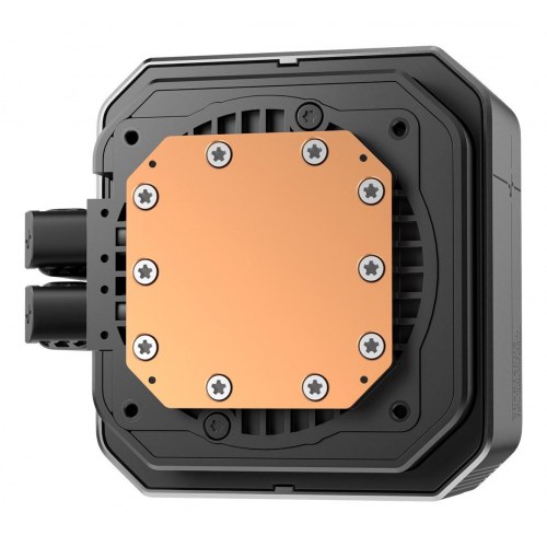 DeepCool Spartacus 420 - væskekøler til CPU, 3×140 mm, sort