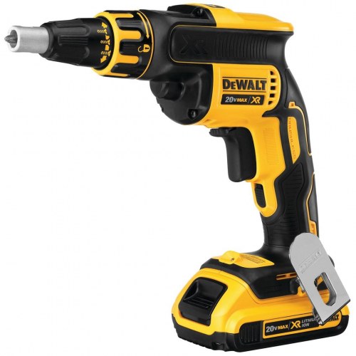 DeWALT DCF620D2-QW gipsskruemaskine 18 V - 4.400 o/min (gul/sort)