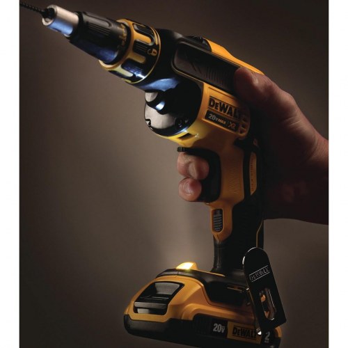 DeWALT DCF620D2-QW gipsskruemaskine 18 V - 4.400 o/min (gul/sort)