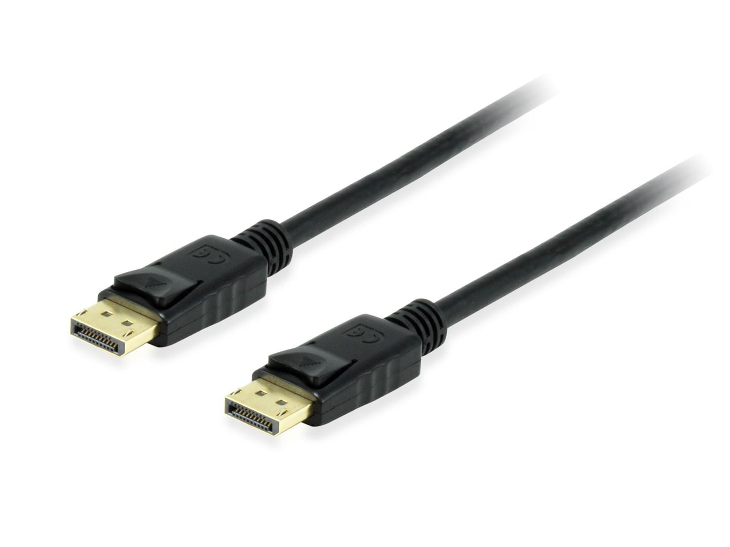 EQUIP DisplayPort 1.4 kabel 10 m - 8K/60 Hz, sort